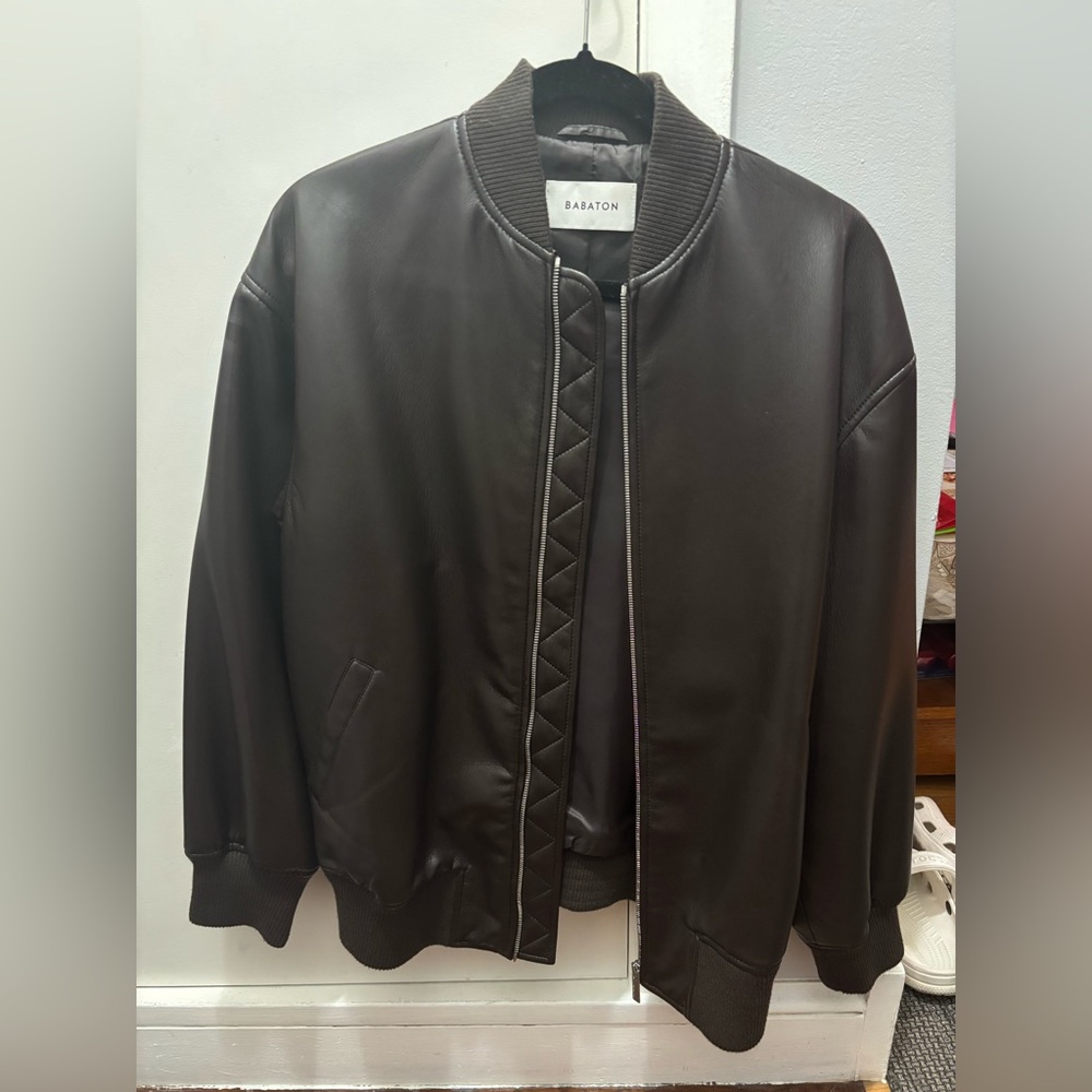 Babaton Avedon Vegan Leather Jacket
